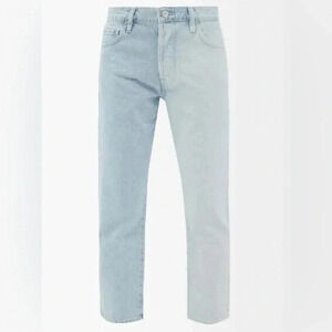 NWOT Frame Le Slouch Crop Bi- Color Jeans